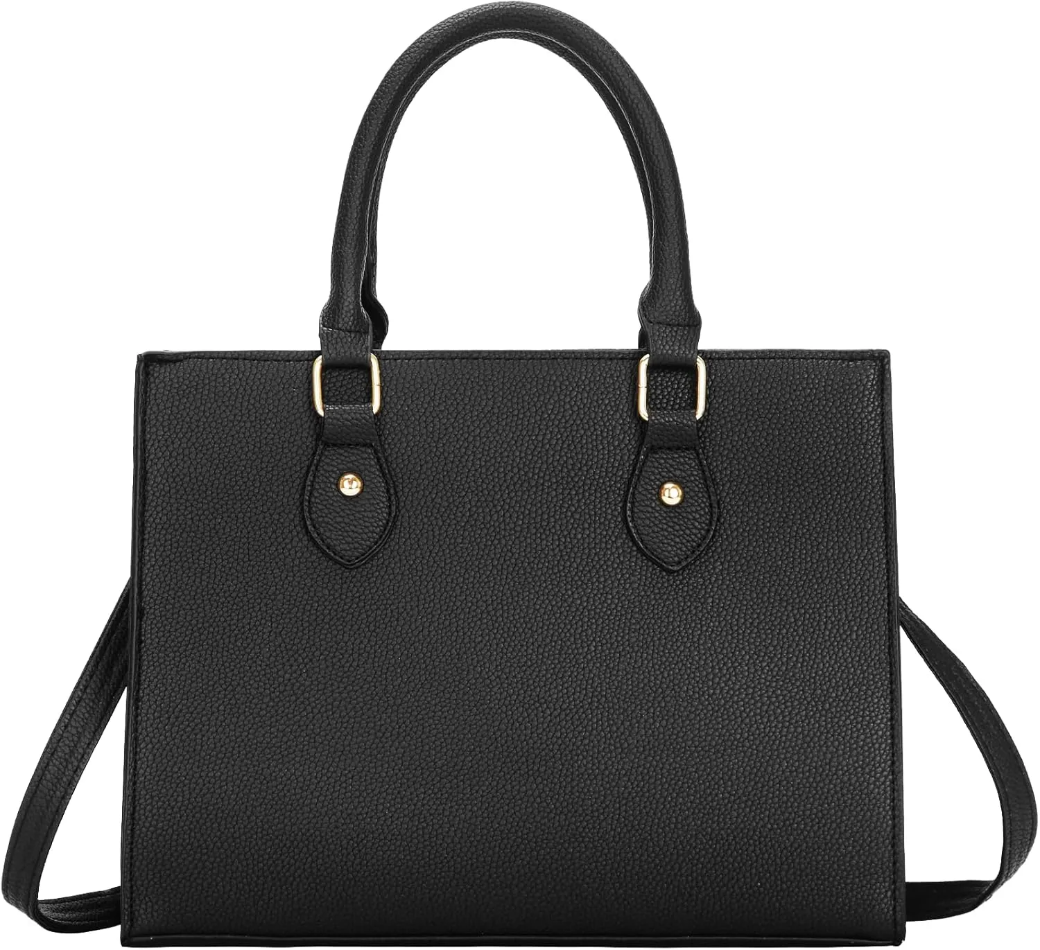 Classic Top Handle Bags with Zipper Vegan Leather Crossbody Bags Casual Tote Handbags for Women