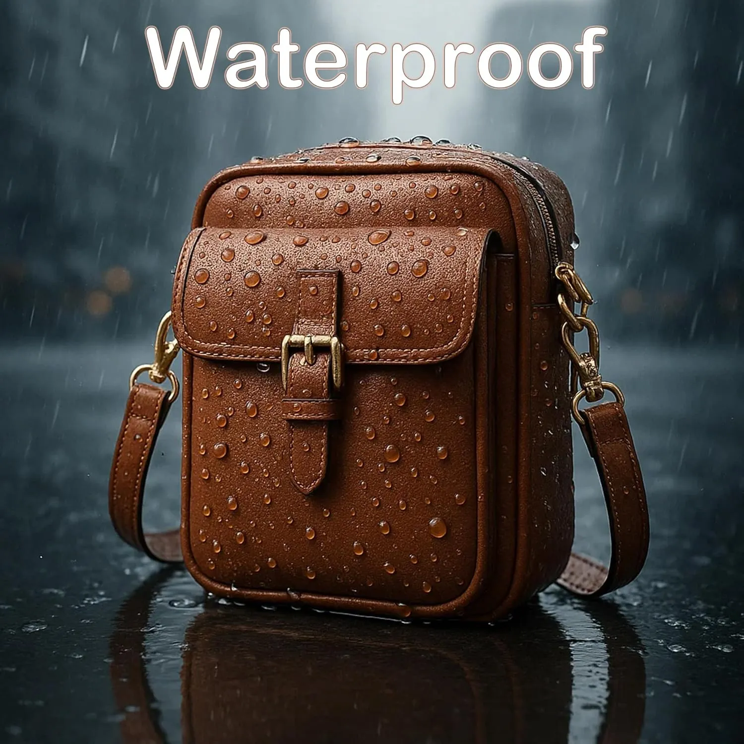 Collaboraten1 Crossbody Leather Bag, Urvashi Crossbody Leather Bag with Card Slots, Anti-Theft Shoulder Bags Women