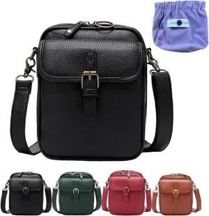 Collaboraten1 Crossbody Leather Bag, Urvashi Crossbody Leather Bags, Tojoyride Bag For Women, Anti Theft Shoulder Bags