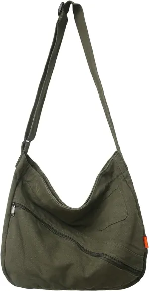 Collsants Hobo Crossbody Bags for Women Canvas Shoulder bag Messenger Bag Hobo Bag