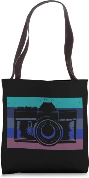 Cool Photographer Gift For Men Women Camera Photography Tote Bag