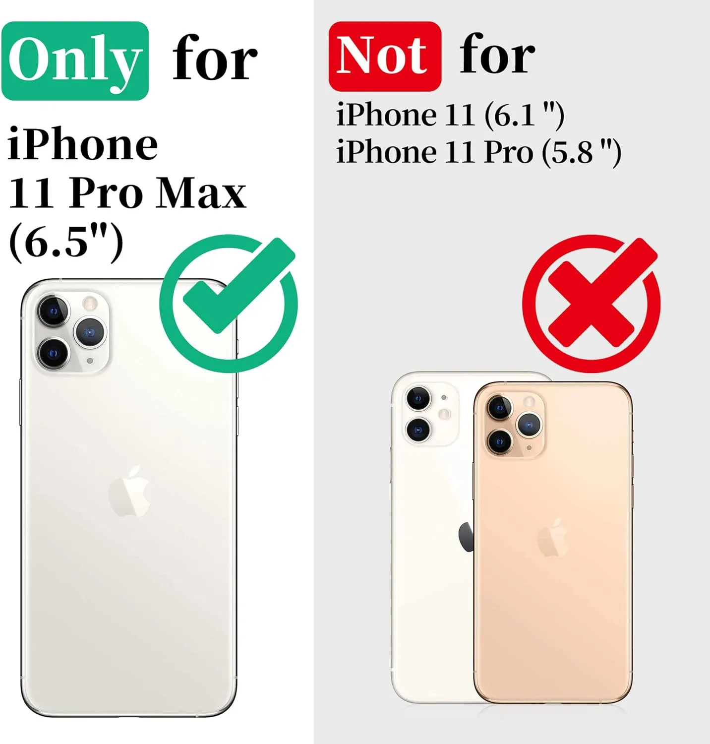 Cozycase Waterproof Case for iPhone 11 Pro Max Underwater Shockproof Full-Body Rugged Bumper Sealed Case with Built-in Screen Protector for iPhone 11 Pro Max 6.5 inch-Black