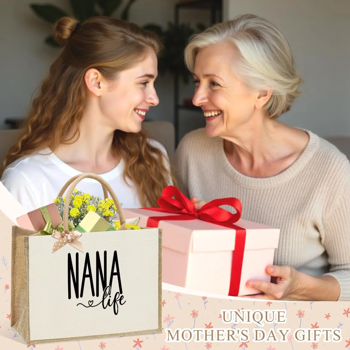 Crap Bag Healthy Boss Best ball mom Nana Auntie Mimi Granny Mamaw Mama Gifts Burlap reusable grocery bags for Women