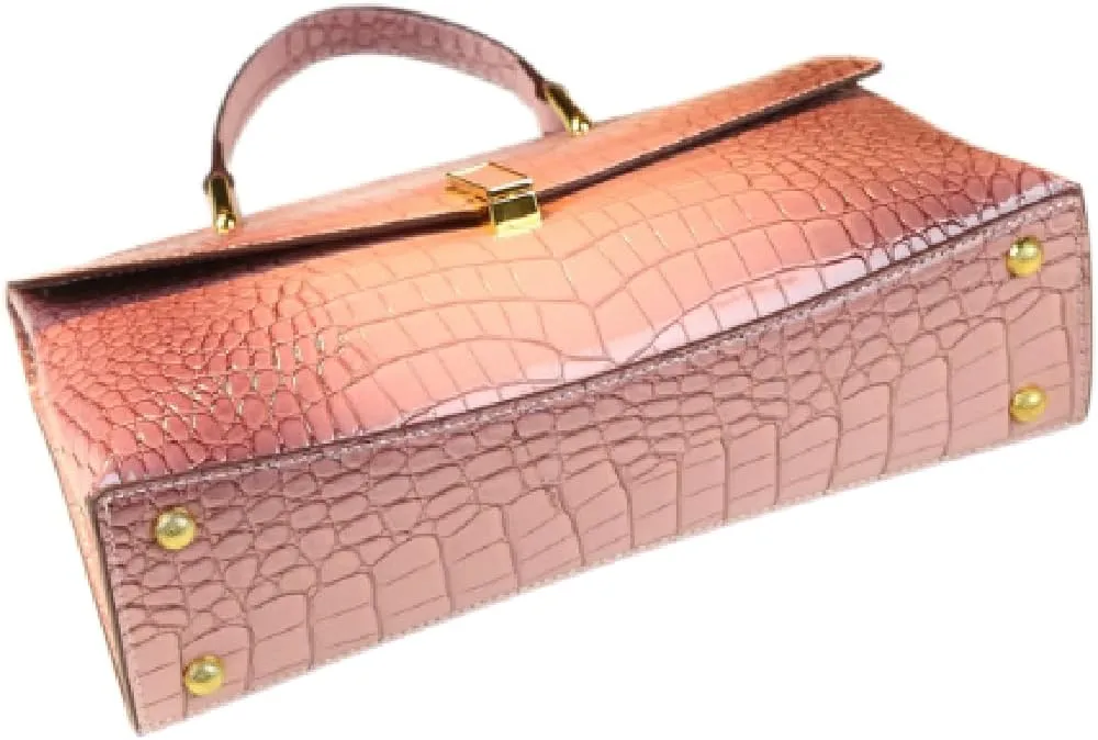 Crocodile Pattern Leather Women's Handbags Luxury Fashion Shell Purse Shoulder Crossbody Bag Top Handle Messenger Bags
