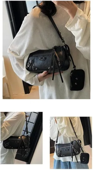cross-body bag Crossbody Studded Shoulder Bag