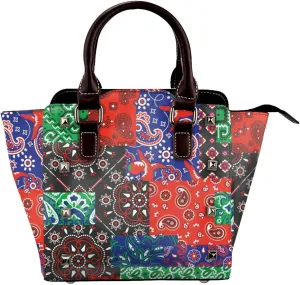 Crossbody Tote Bags for Women Faux Leather Rivet Bag Rivet Shoulder Bag Work Bag