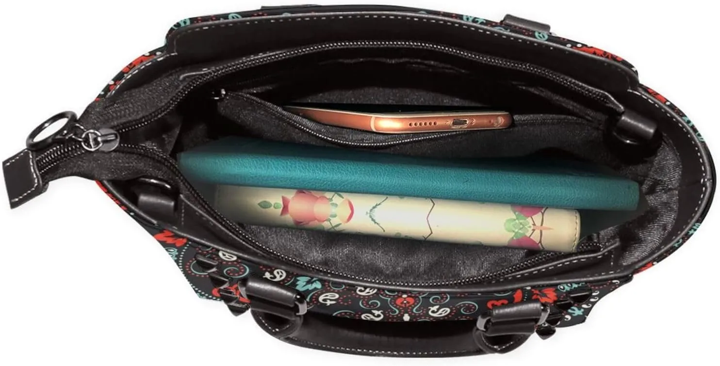 Crossbody Tote Bags for Women Faux Leather Rivet Bag Rivet Shoulder Bag Work Bag