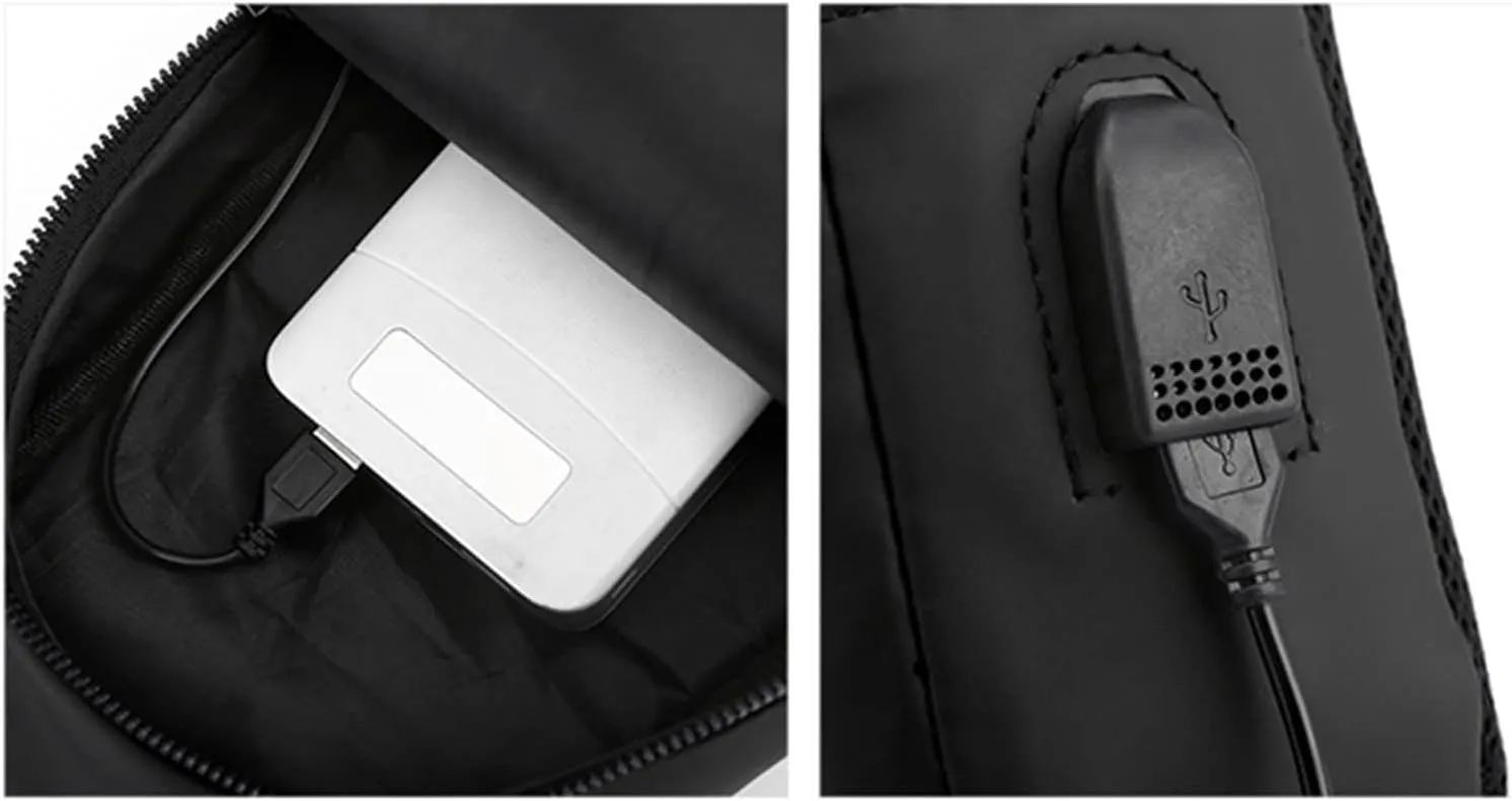Crossbody Waterproof Trendy Bag for Men Women Cell Phone Chest Bags for Travel Work Gym Water Proof Bag(Green)