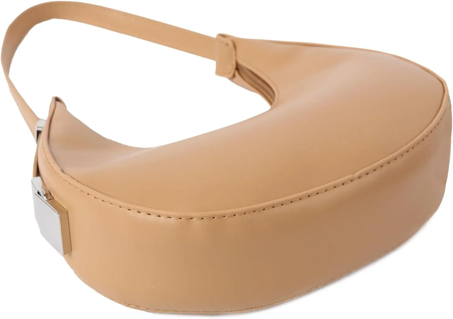 Crossbody Zipper Bag French Bag Women Summer Pure Color Casual Texture Fashion Shoulder Armpit