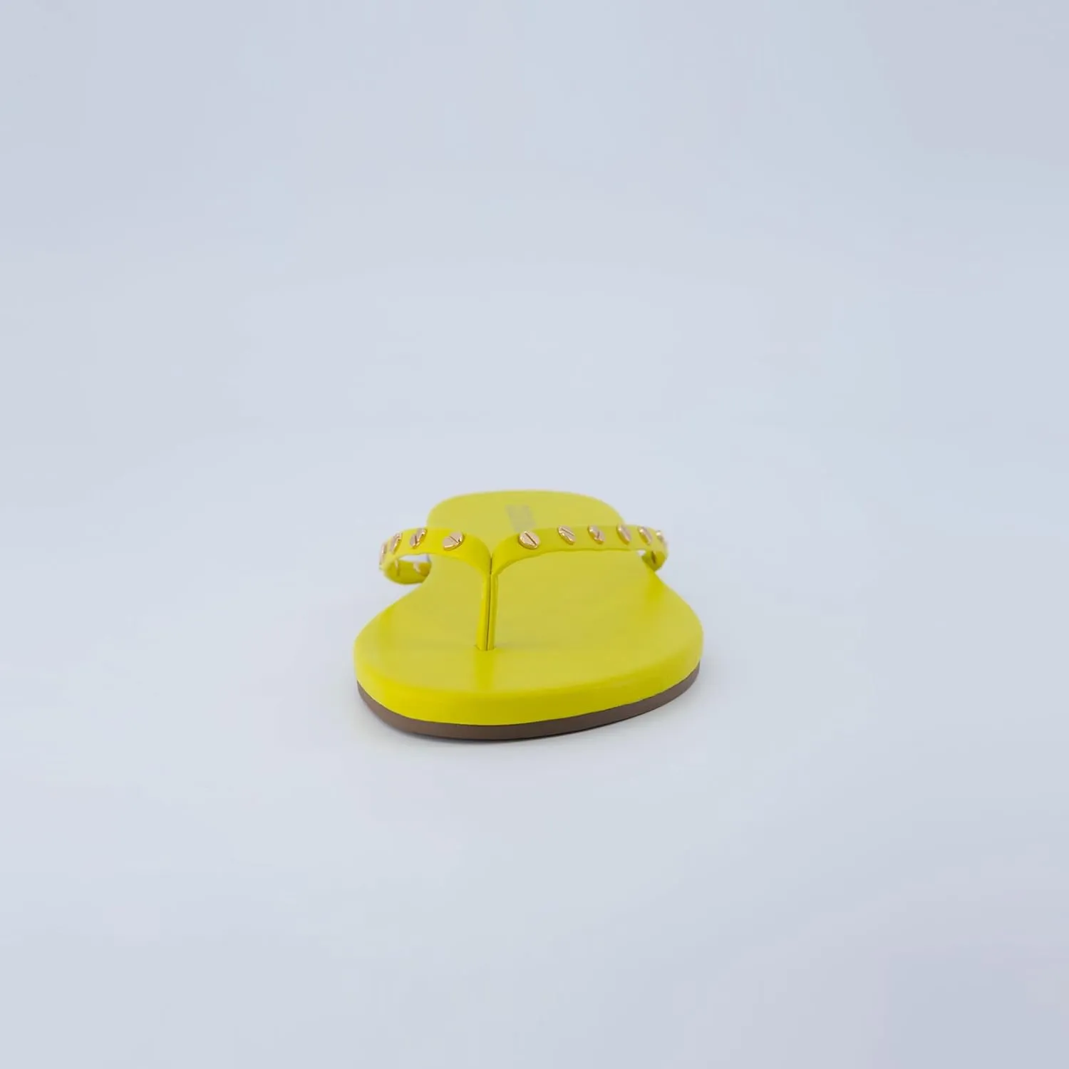 CUSHIONAIRE Confetti Women’s Studded Flip Flop Sandal – Slip-On Thong with Memory Foam & Stylish Rivet Strap