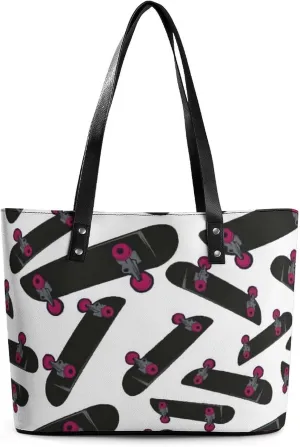 Cute AutismAwareness A Leather Handbag with Large Capacity And Portability