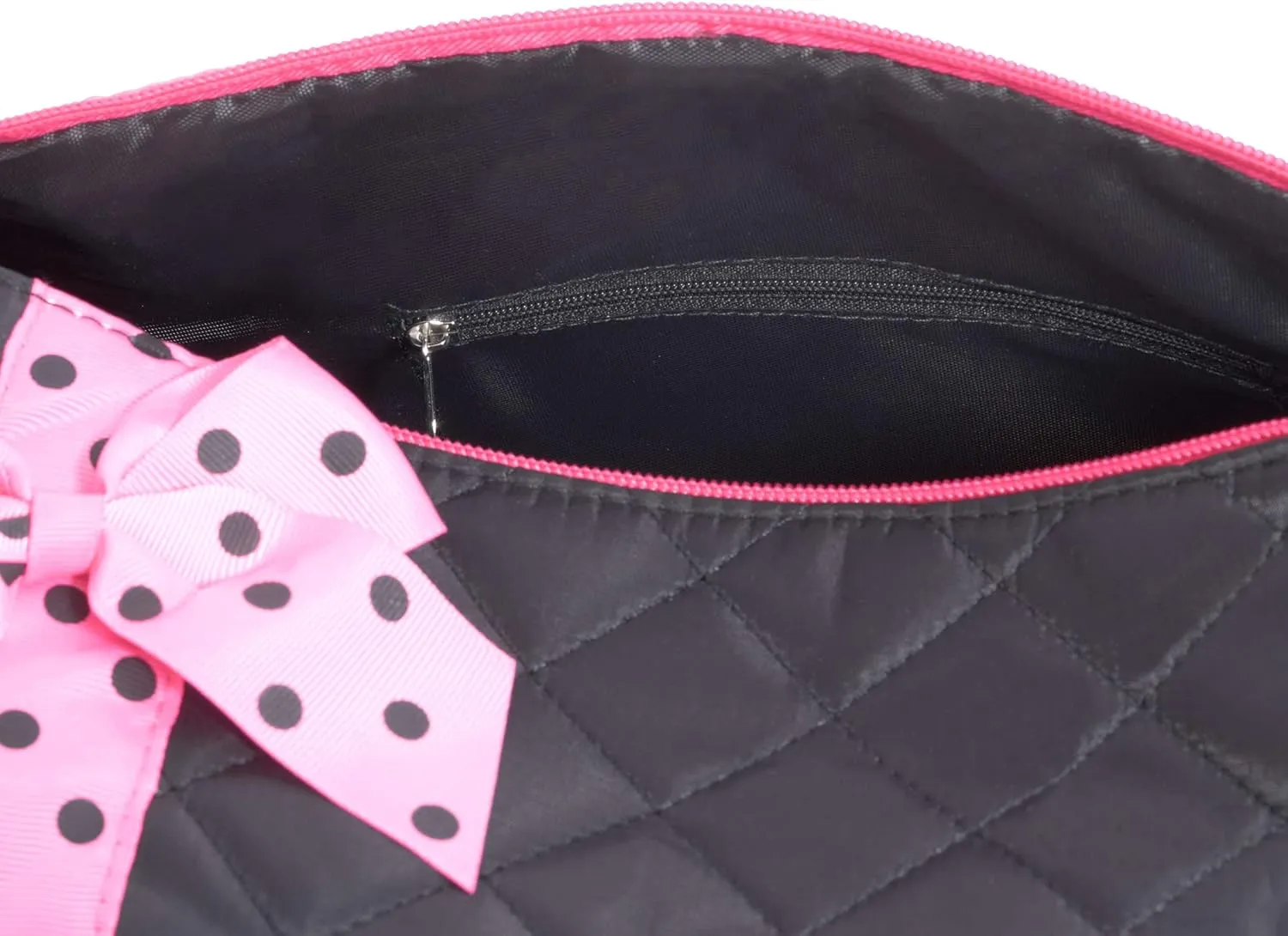 Dance Duffle Bag for Girls, Kids Travel Bag with Adjustable Carry On and Handy Pouch, Dance Accessories For Girls (Black/Pink)