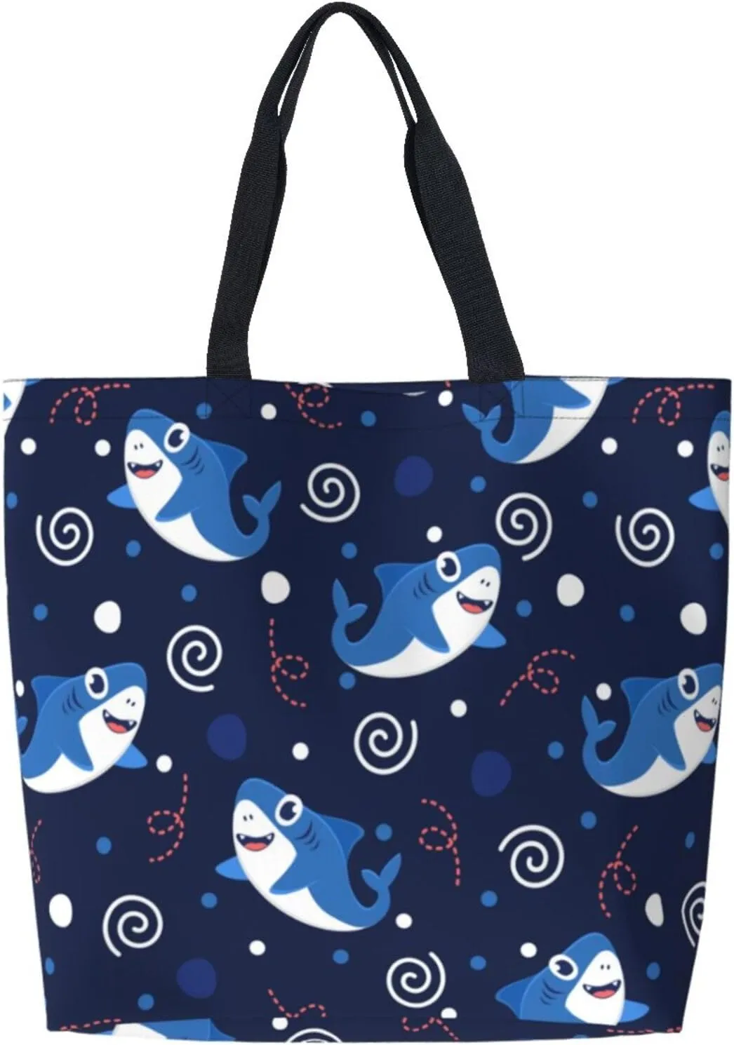 dark skulls Reusable Grocery bags Big Capacity Shopping Bag Canvas Shoulder Tote Handbag for Women Girls