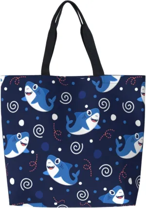 dark skulls Reusable Grocery bags Big Capacity Shopping Bag Canvas Shoulder Tote Handbag for Women Girls