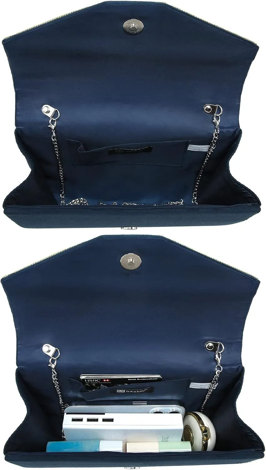 Dasein Women's Evening Bags Formal Party Clutches Wedding Purses Cocktail Prom Handbags