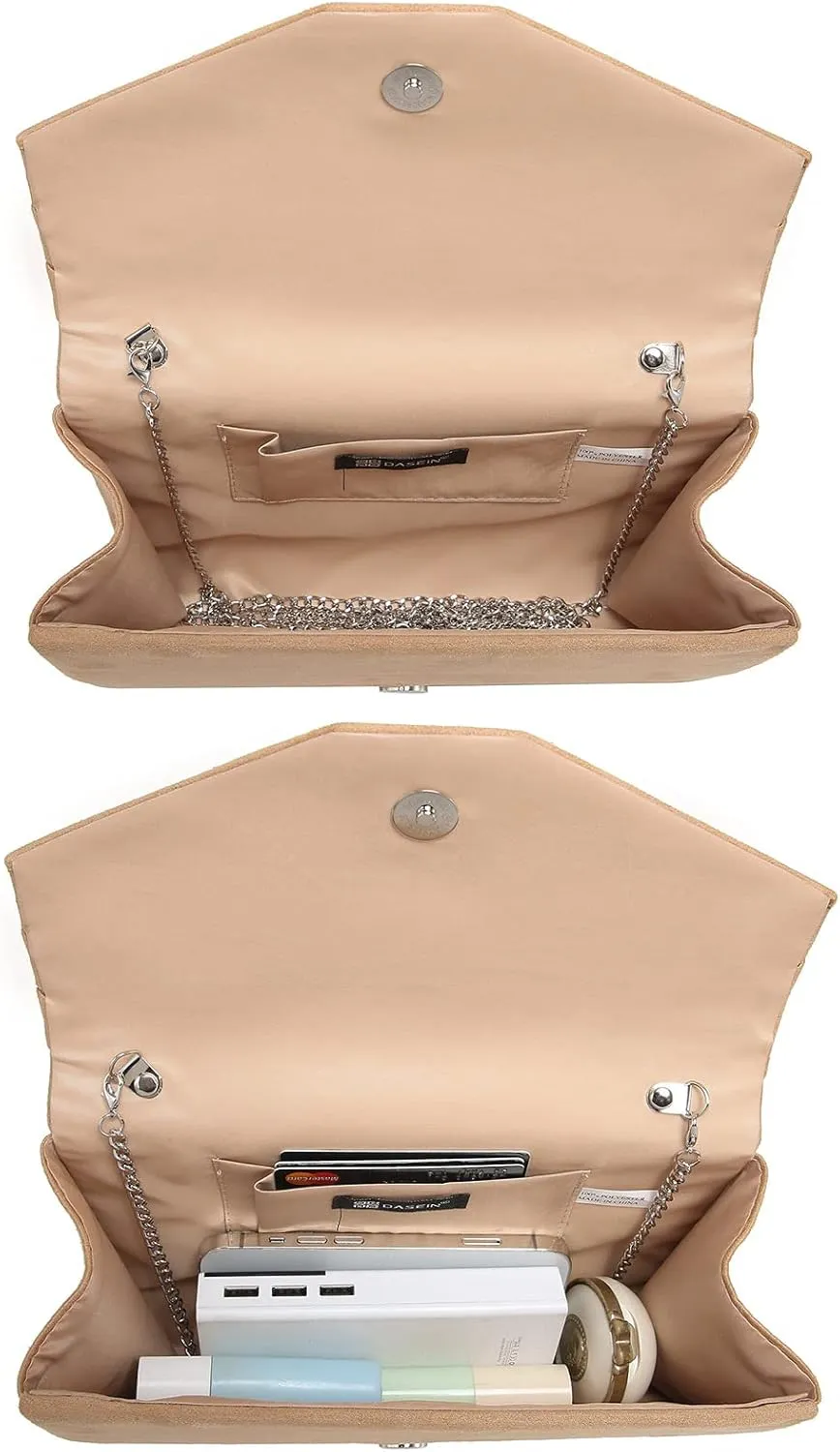 Dasein Women's Evening Bags Formal Party Clutches Wedding Purses Cocktail Prom Handbags