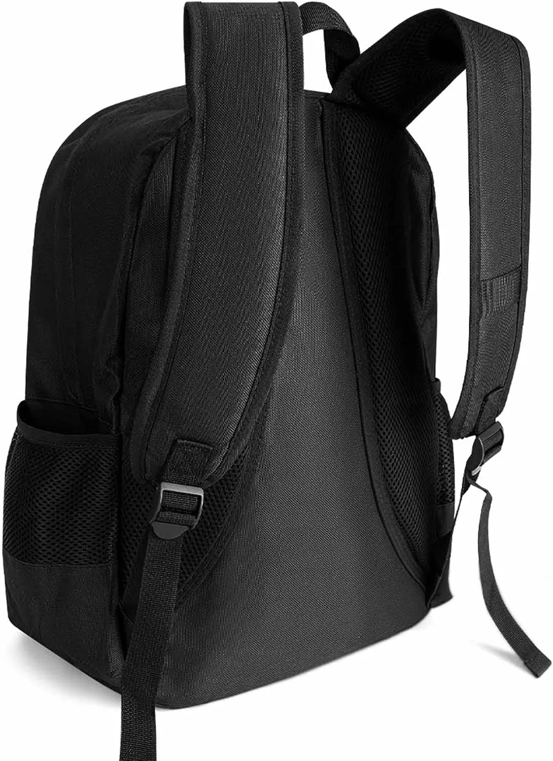 Daypack Backpack Multipurpose Anti-Theft Large Capacity Bookbag - No One Fights Alone! Cancer Ribbon Art Travel Hiking & Camping Rucksack With Adjustable Shoulder Straps