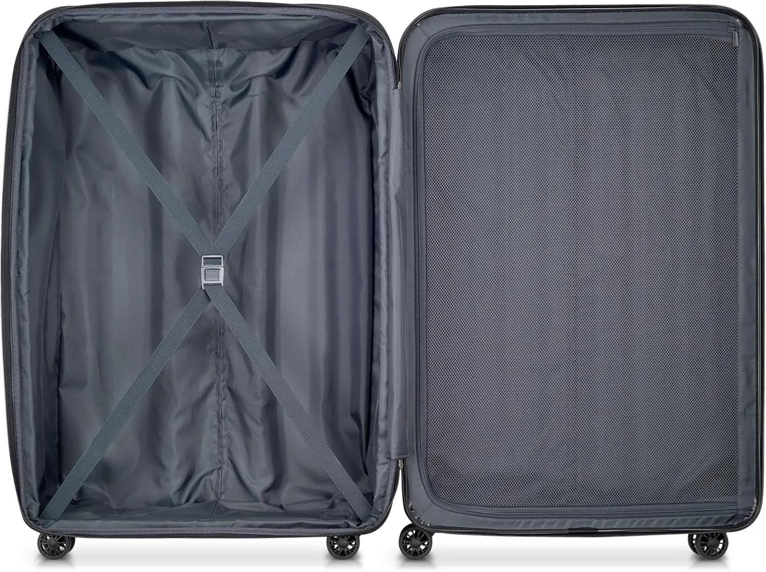 DELSEY PARIS Helium Aero Hardside Expandable Luggage with Spinner Wheels, Brick Red, Checked-Large 29 Inch