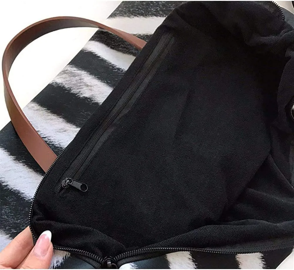 Designer Purses and Handbags for Women Satchel Shoulder Bag Top Handle Bags with Cosmetic Case,3 in 1