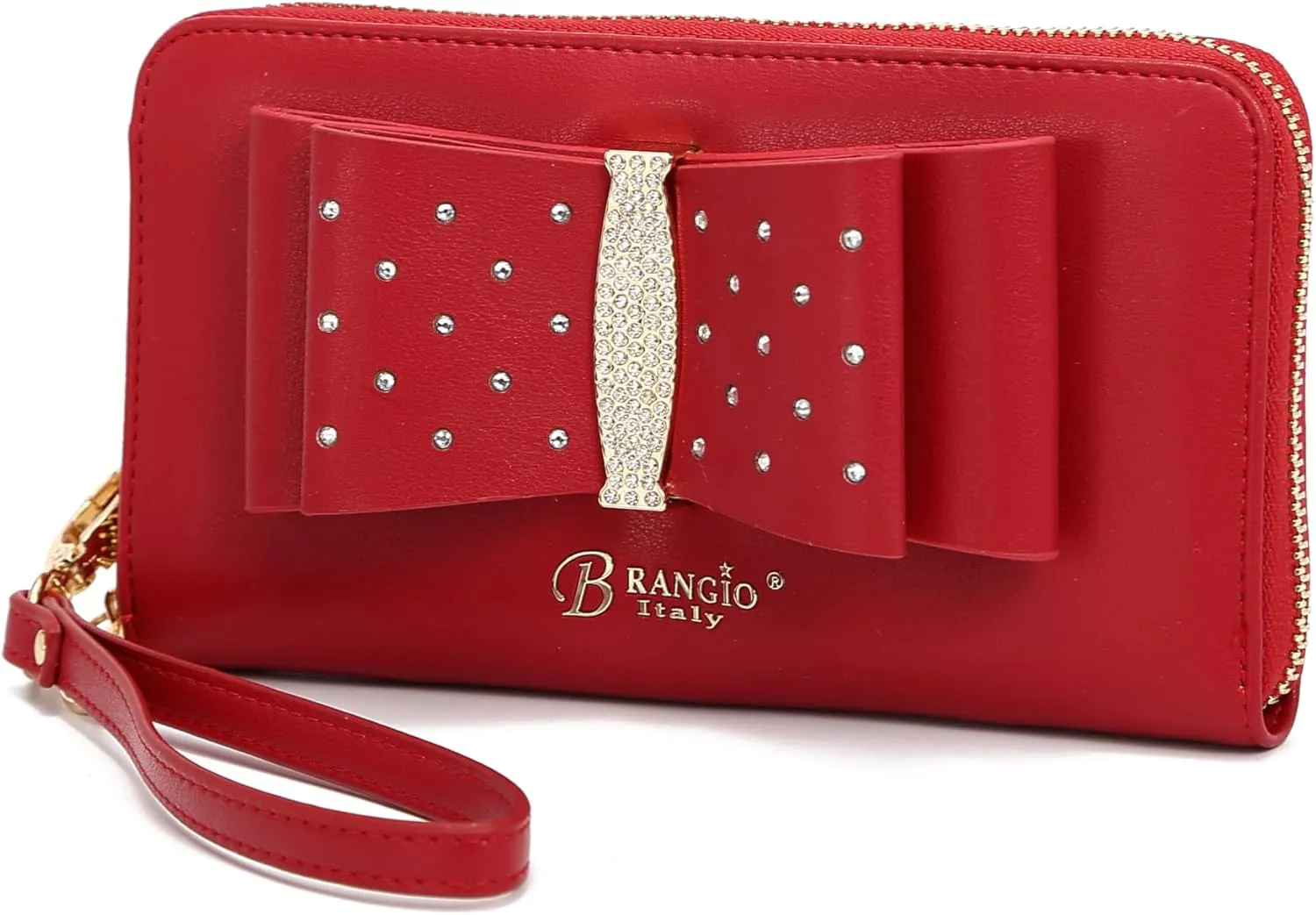 Designer Ribbon Romance Tote Handbag with Rhinestones Bling Top Handle Satchel and Wallet Set for Women with Shoulder Strap