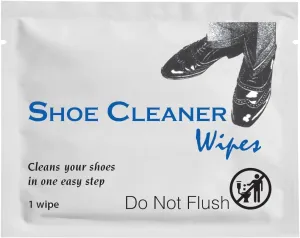 Diamond Wipes Pre-Moistened Shoe Shine Wipes, Streak-Free Shoe Cleaner Pack of 1000 Individually Wrapped Wet Wipes - Use On Leather, Travel Essentials