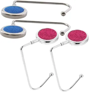 Didiseaon Versatile Desk Hooks 2 Pack Bag Hooks for Purse for Handbags Quick Access