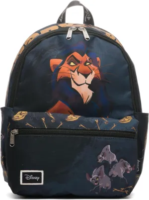 Disney The Lion King Scar Hungry for Respect 13" Deluxe Nylon Daypack