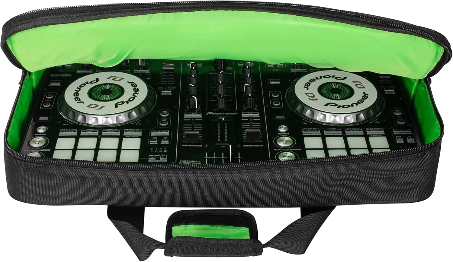 DJ Controller Case Bag fits for DDJ-FLX4,DDJ SB3, DDJ SB2,DDJ 400, DDJ RB Padded DJ Travel Carrying Bag