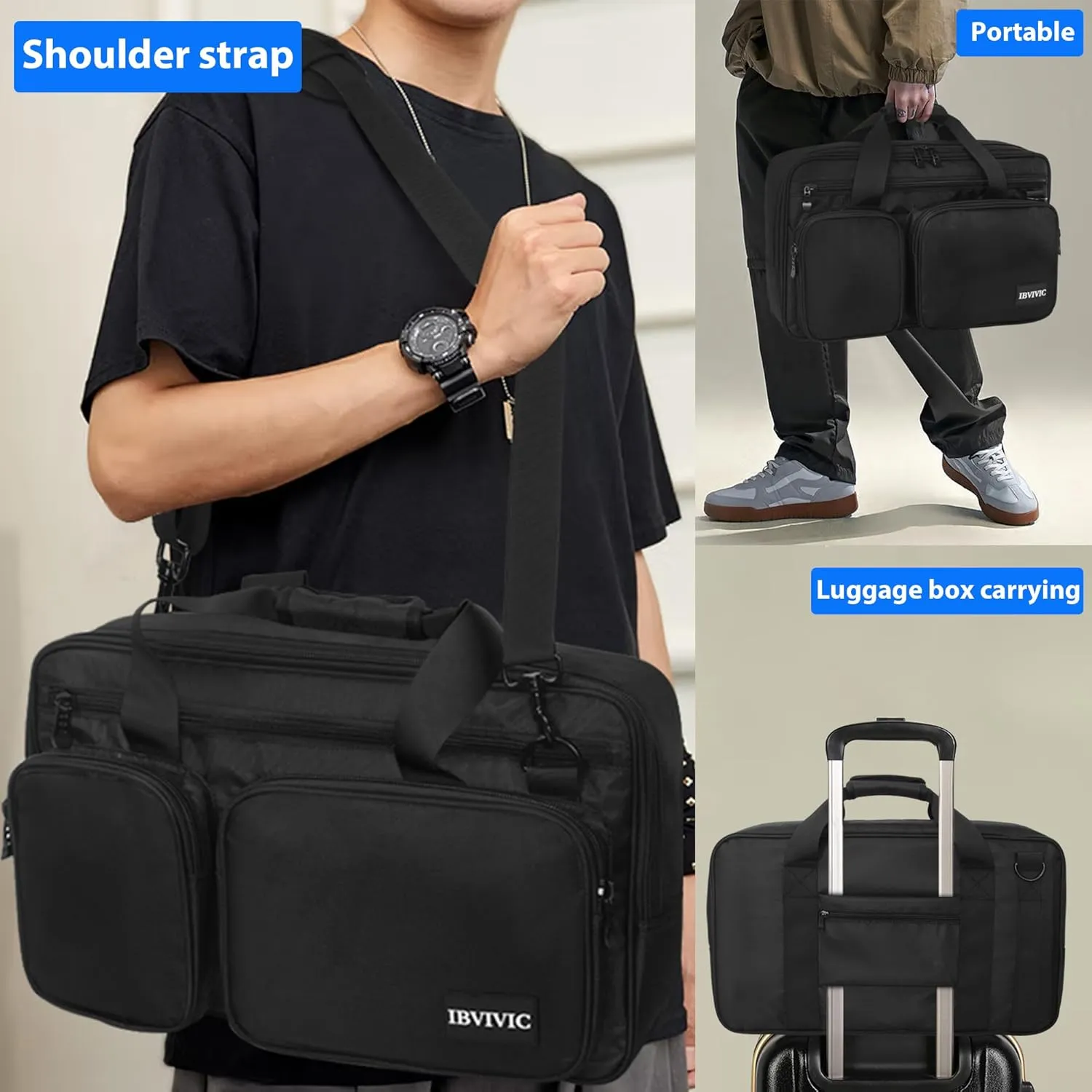 DJ Controller Case Bag fits for DDJ-FLX4,DDJ SB3, DDJ SB2,DDJ 400, DDJ RB Padded DJ Travel Carrying Bag