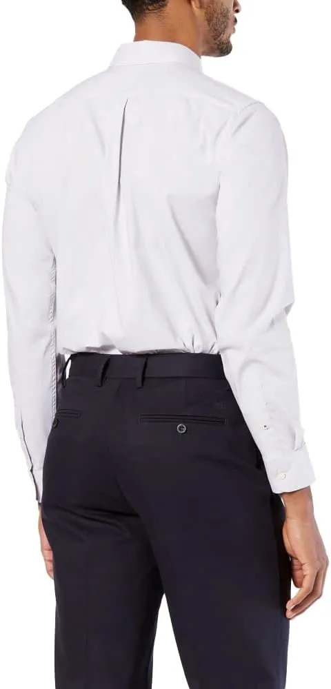 Dockers Men's Classic Fit Long Sleeve Signature Comfort Flex Shirt (Standard and Big & Tall)