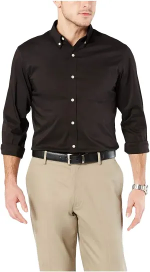 Dockers Men's Classic Fit Long Sleeve Signature Comfort Flex Shirt (Standard and Big & Tall)