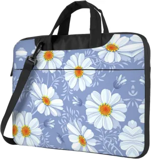 Dog Floral Ultra-Thin Laptop Bag,Laptop Bags For Business,Enjoy A Hassle-Free And Stylish Journey