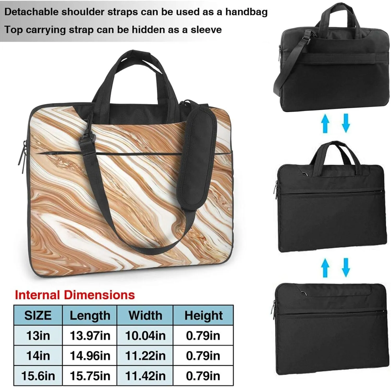 Dog Floral Ultra-Thin Laptop Bag,Laptop Bags For Business,Enjoy A Hassle-Free And Stylish Journey