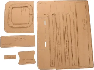 DOITOOL Versatile Bag Making Template Paper Handbag Templates Leather Handbag Patterns