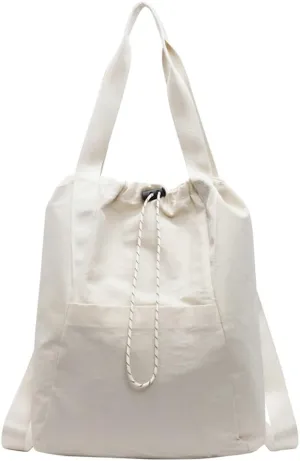 Drawstring Gym Backpack with Wet Pocket Water Resistant Travel Tote Bags for Women Men Sports Bag for Fitness Outdoor