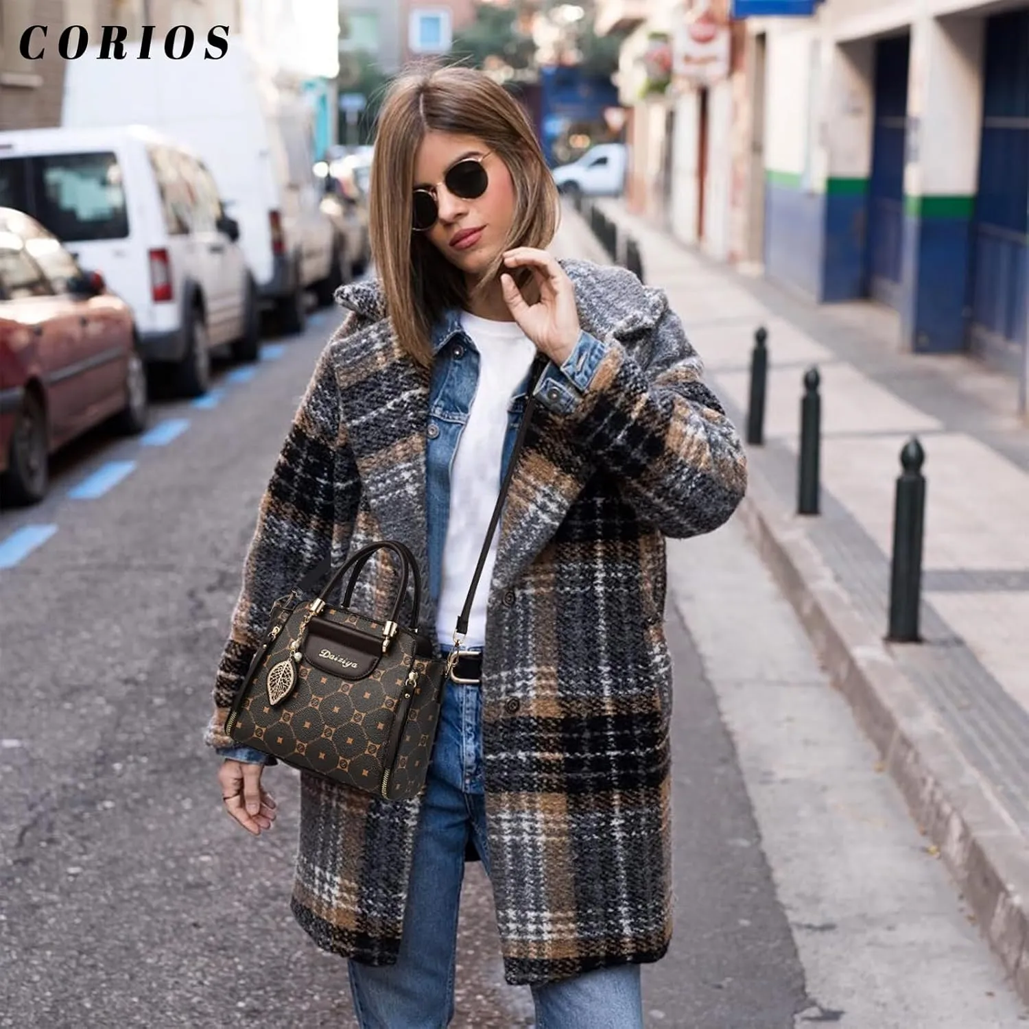 Elegant Handbag for Women PU Leather Shoulder Bag Ladies Crossbody Bag Fashion Messenger Bag Top-handle Bag