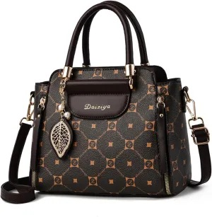 Elegant Handbag for Women PU Leather Shoulder Bag Ladies Crossbody Bag Fashion Messenger Bag Top-handle Bag