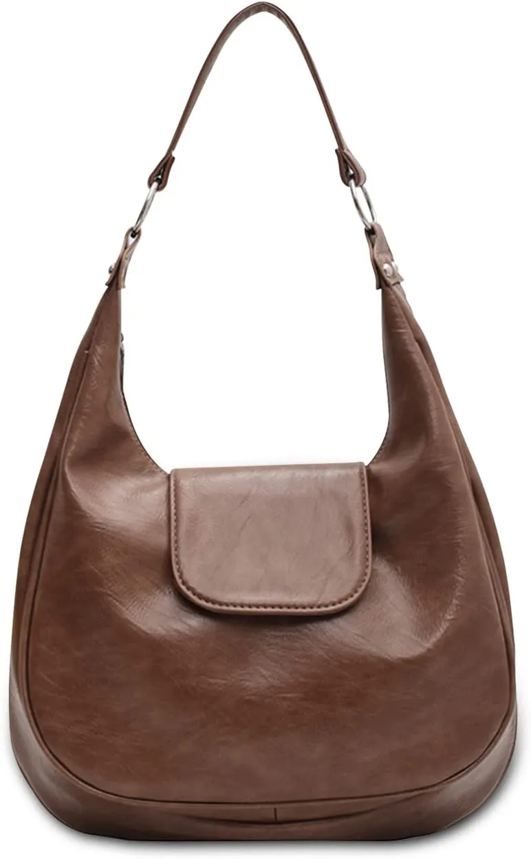 Ergocar Women's Tote Handbags, Vintage Underarm Bag, Retro Tote Bags for Women, Satchel Purses Shoulder Bag Top-Handle Bag