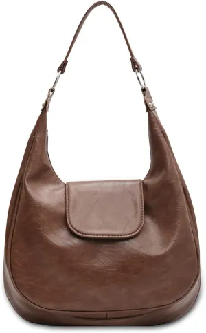 Ergocar Women's Tote Handbags, Vintage Underarm Bag, Retro Tote Bags for Women, Satchel Purses Shoulder Bag Top-Handle Bag