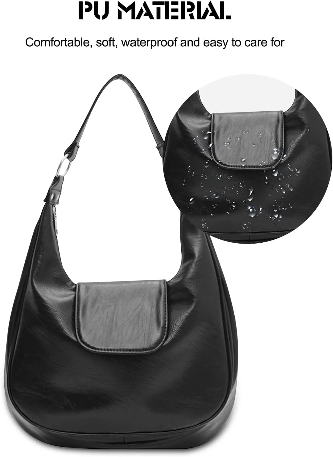 Ergocar Women's Tote Handbags, Vintage Underarm Bag, Retro Tote Bags for Women, Satchel Purses Shoulder Bag Top-Handle Bag