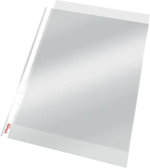 Esselte Leitz Standard A4 PP Document Wallet 100 Stück Clear