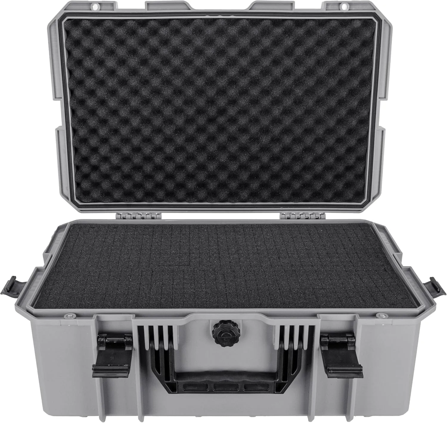 Eylar 21.6" Intact Series Carry-On Hard Camera Case, Lightweight and Durable Stacker Design with Foam (Gray)