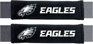 FANMATS 32058 Philadelphia Eagles Embroidered Seatbelt Pad - 2 Pieces