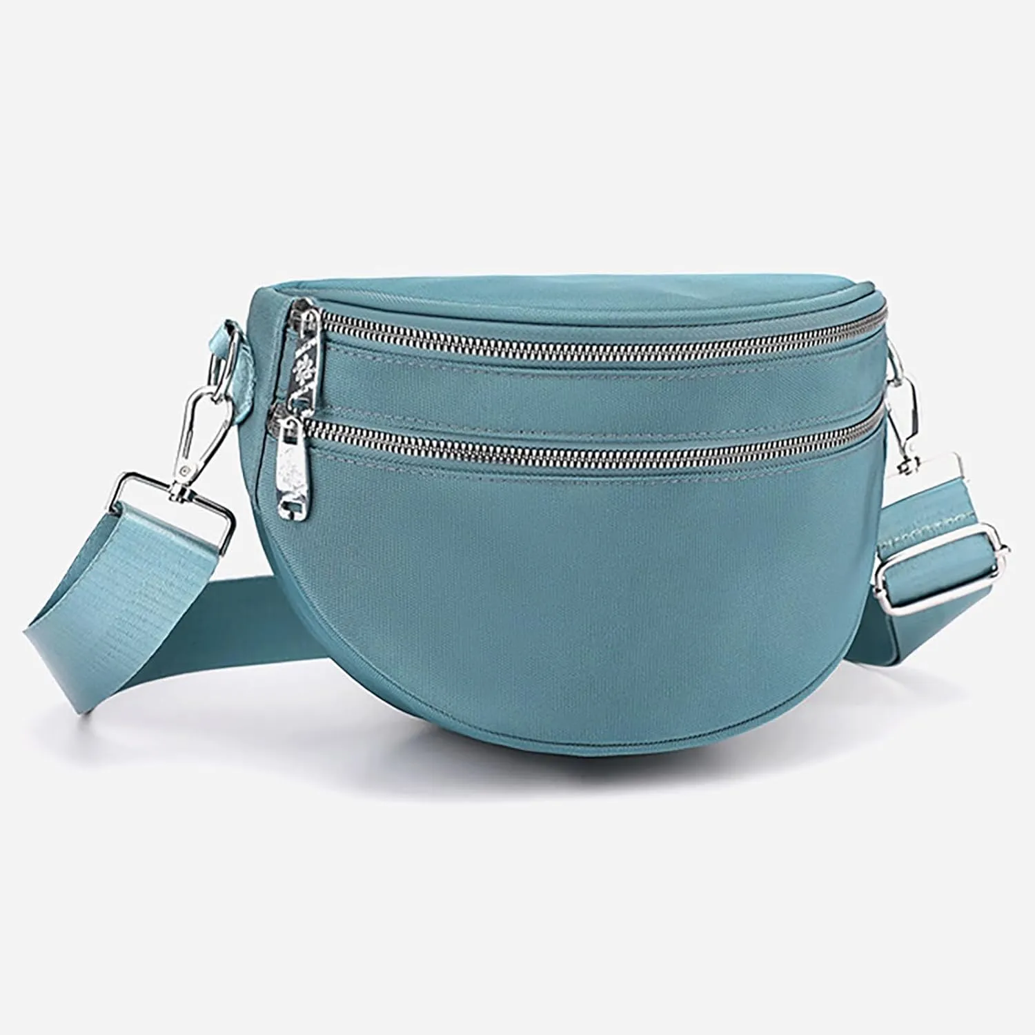 Fanny Packs for Women Cross Body Convertible Shoulder Bags with Wristlet for Work Hiking Essentials Bag(BU1)