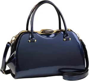 Fashion Leather Women's Top Handle Satchel Crossbody Bag Handbags Tote Purses Hard Shoulder Messenger Bags