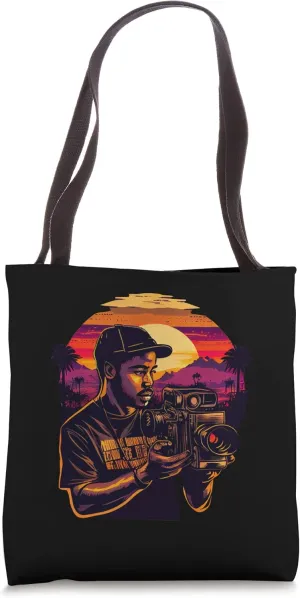 Film Director Videographer Black African American Filmmaker Tote Bag