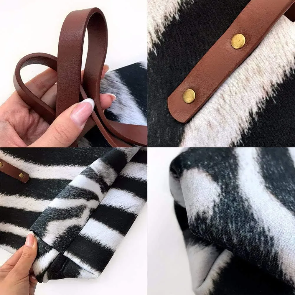 FKELYI 2 Packs Women Handbags Shoulder Bag with Long Wallets Set for Ladies Luxurious Hand Bags Large Top-Handle Bag