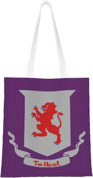 Flag Of Talbot County, Maryland Tote Bag for Women Canvas Shopping Bags Reusable Large Capacity Casual Shoulder Handbags Grocery Bags DIY Gift Bags