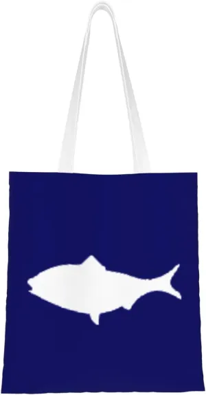 Flag of the United States Commissioner of Fisheries Tote Bag for Women Canvas Tote Bags Reusable Shopping Bags Use For Shopping The Tote Bag,Grocery Bags,DIY Gift Bags