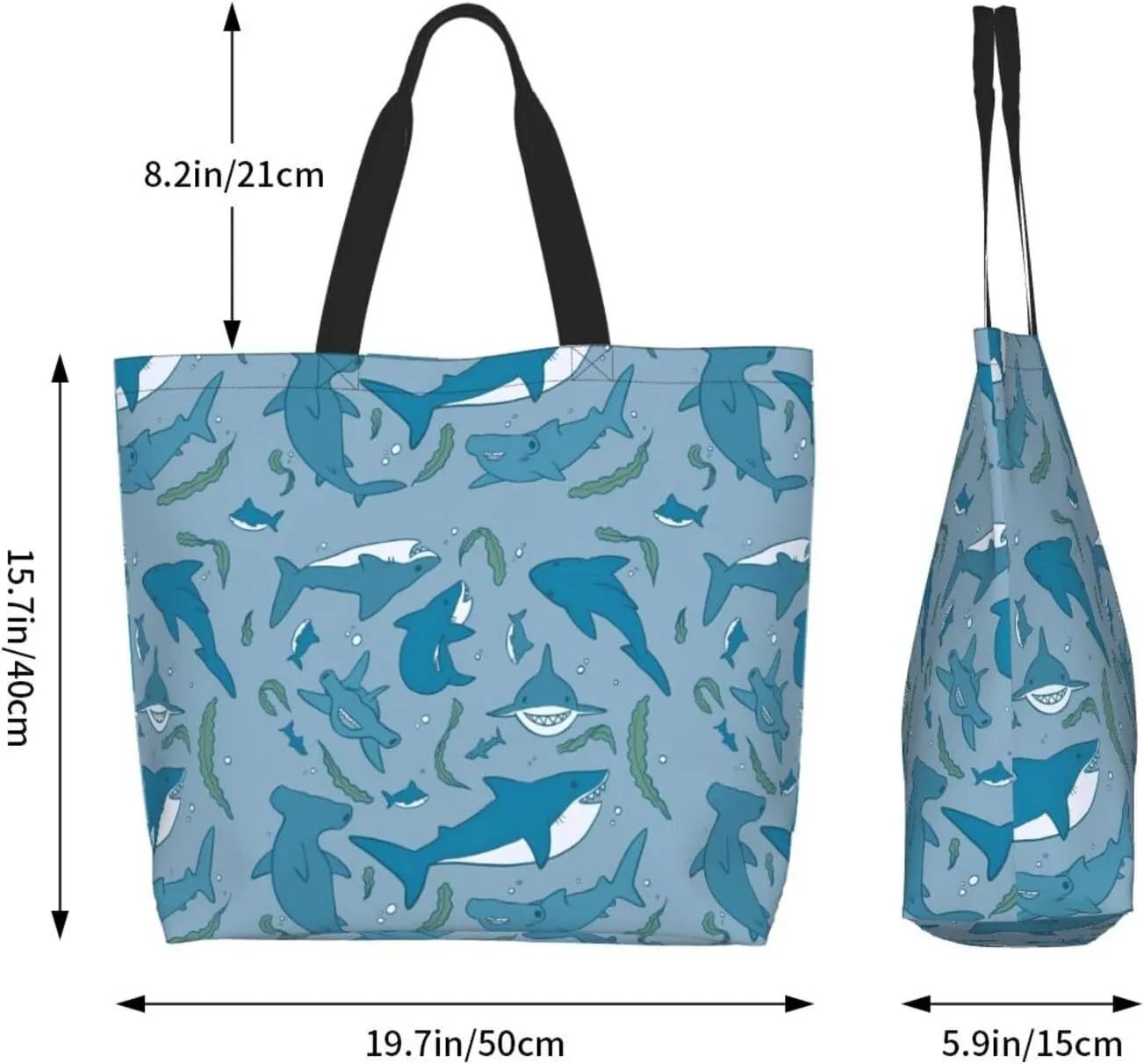 Flame Hockey Puck Women's Tote Bag Large Capacity Single Shoulder Bags Handbag for Shopping Work